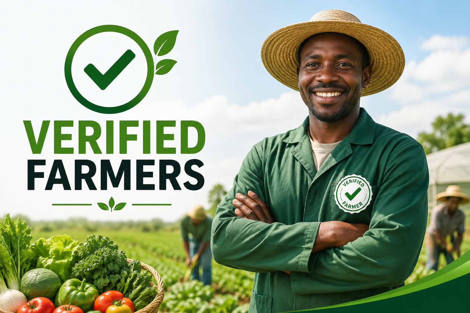 Farmer using VUNONET