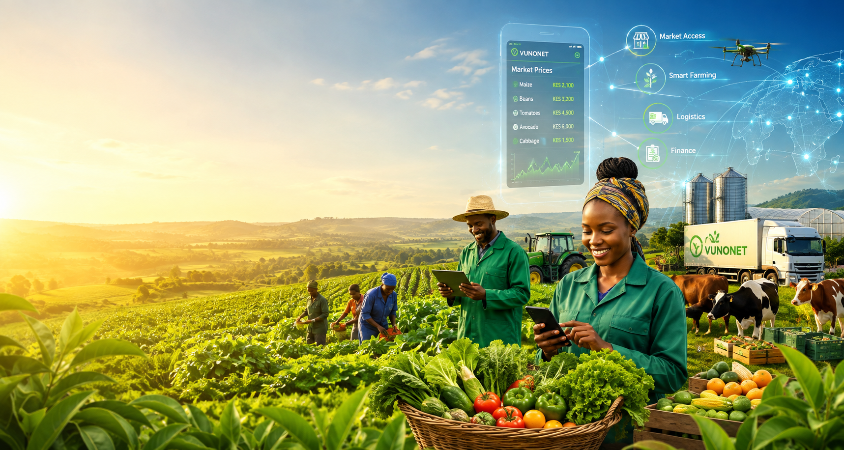VUNONET agricultural marketplace